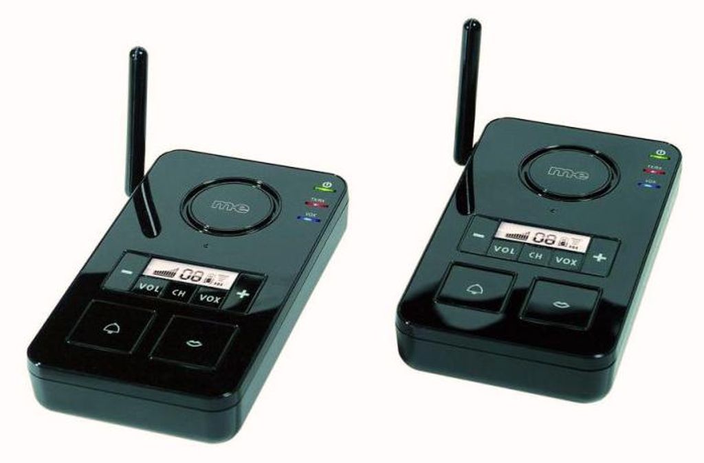 M-E MODERN-ELECTRONICS Funk-Sprechanlage FS 2.1 Schwarz (FS Produktbild 