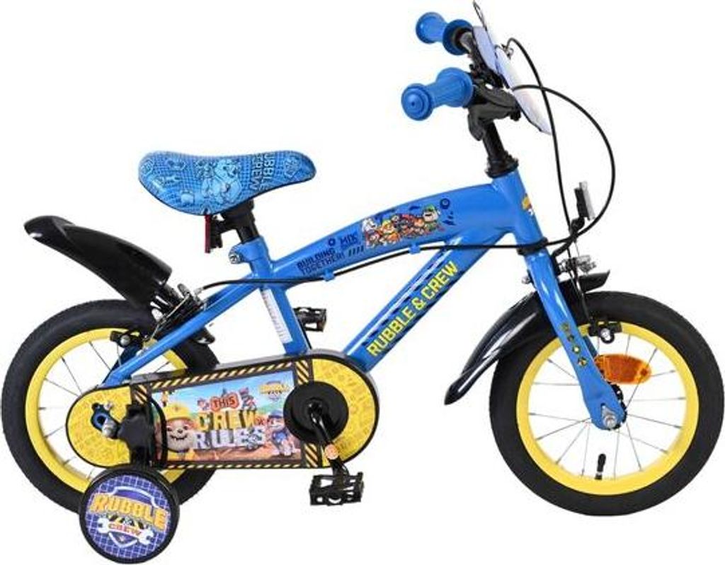 Rubble & Crew - Kinderfahrrad - Jungen - 12 Zoll - Blau - Produktbild 