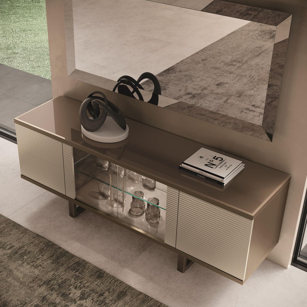 Sideboard mit Regalen – Für zusätzlichen Stauraum und modernes Design