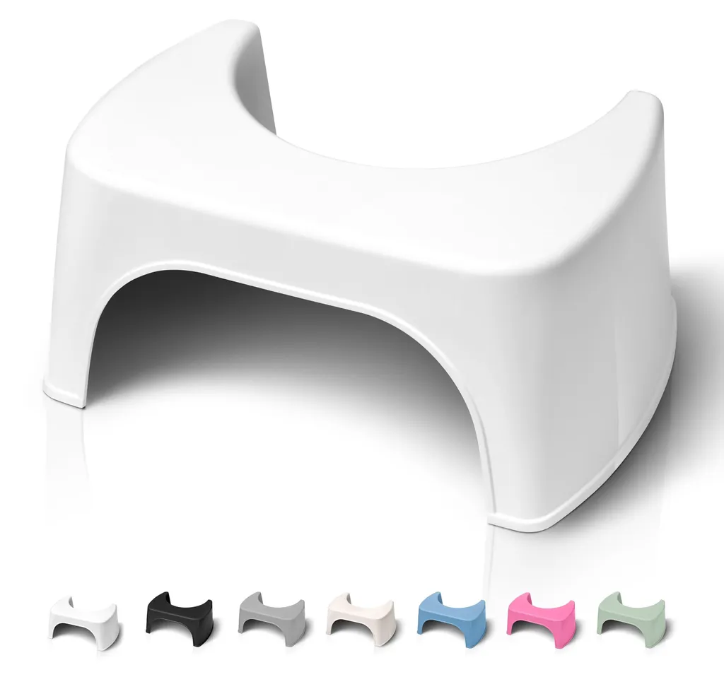 Tabouret de toilettes contre la constipation - Plastique recyclé France