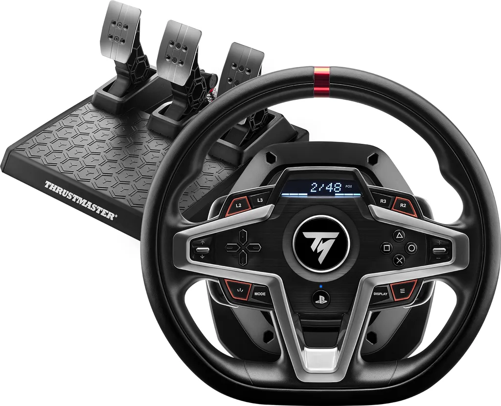 Thrustmaster T248 Volant Précis pour Stopper les Sorties de Piste PS5 PC