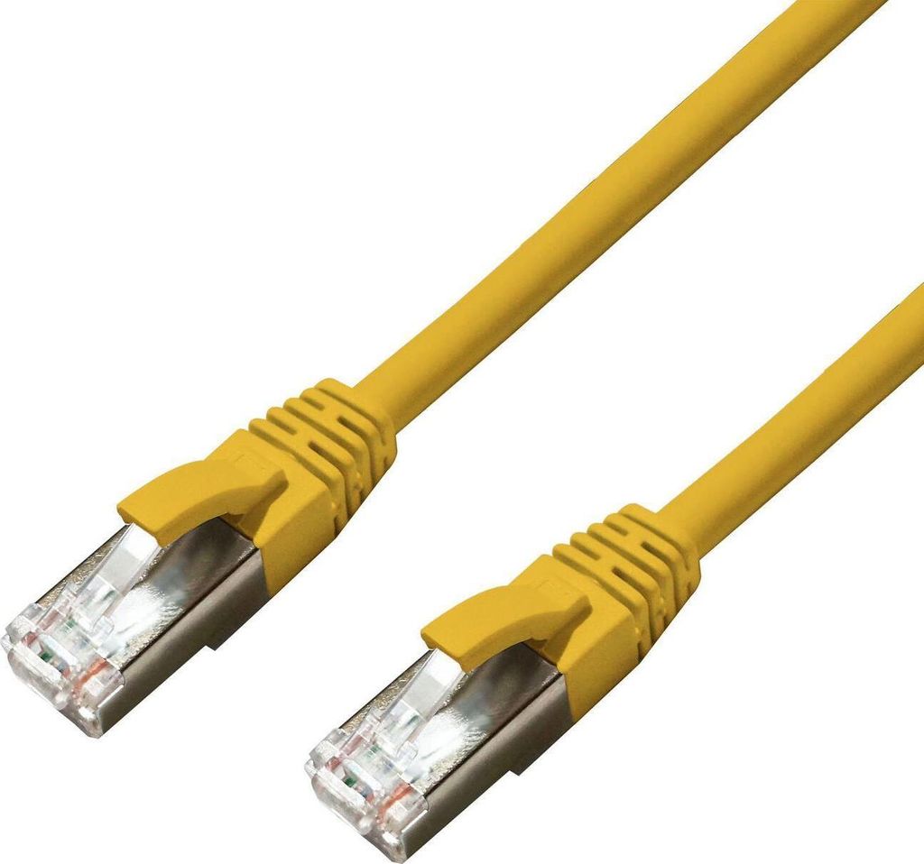 MicroConnect CAT6A S/FTP 10m Gelb LSZH