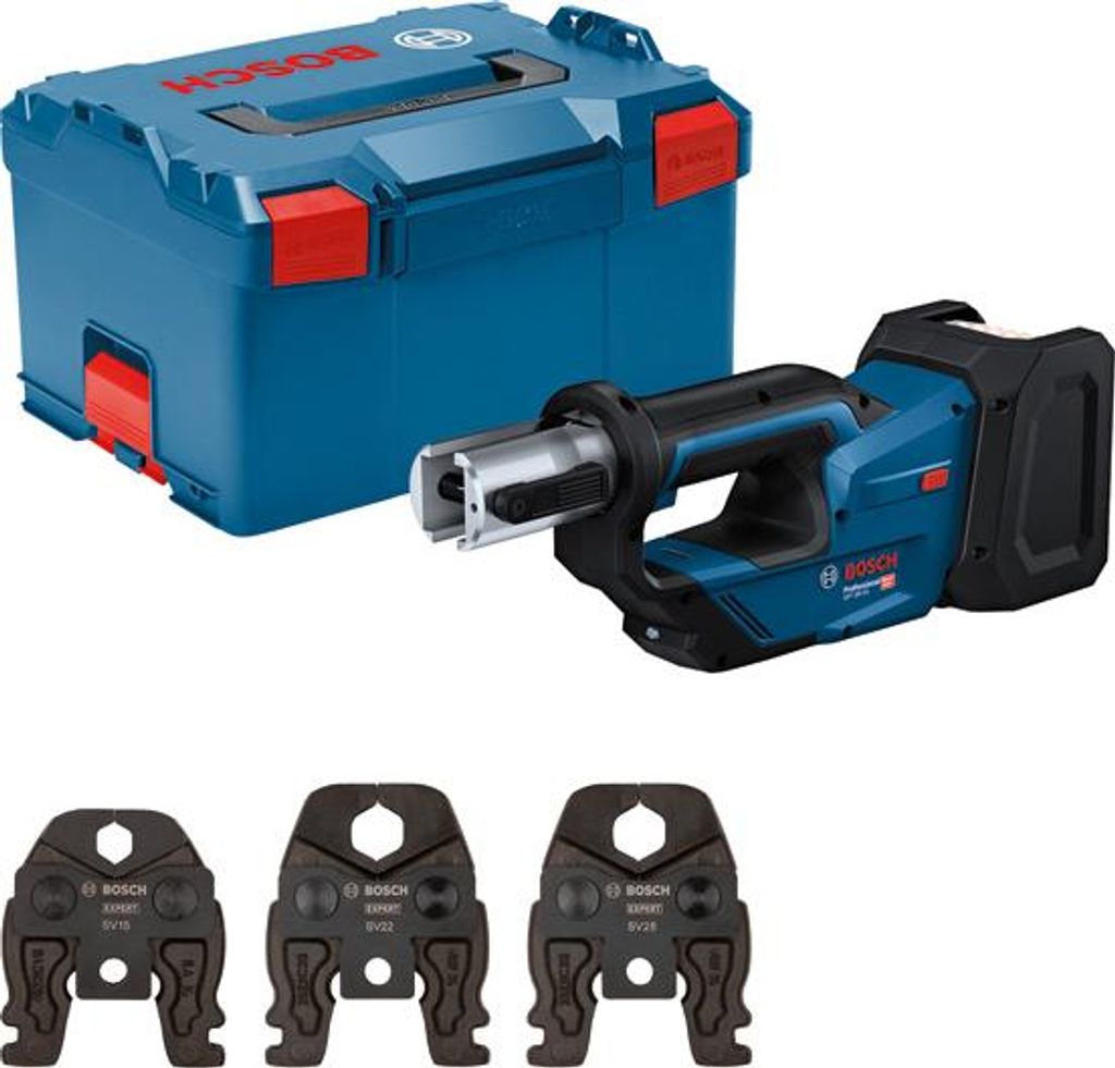 Akku-Presswerkzeug GPT 18V-19, L-BOXX 238, Kit SV