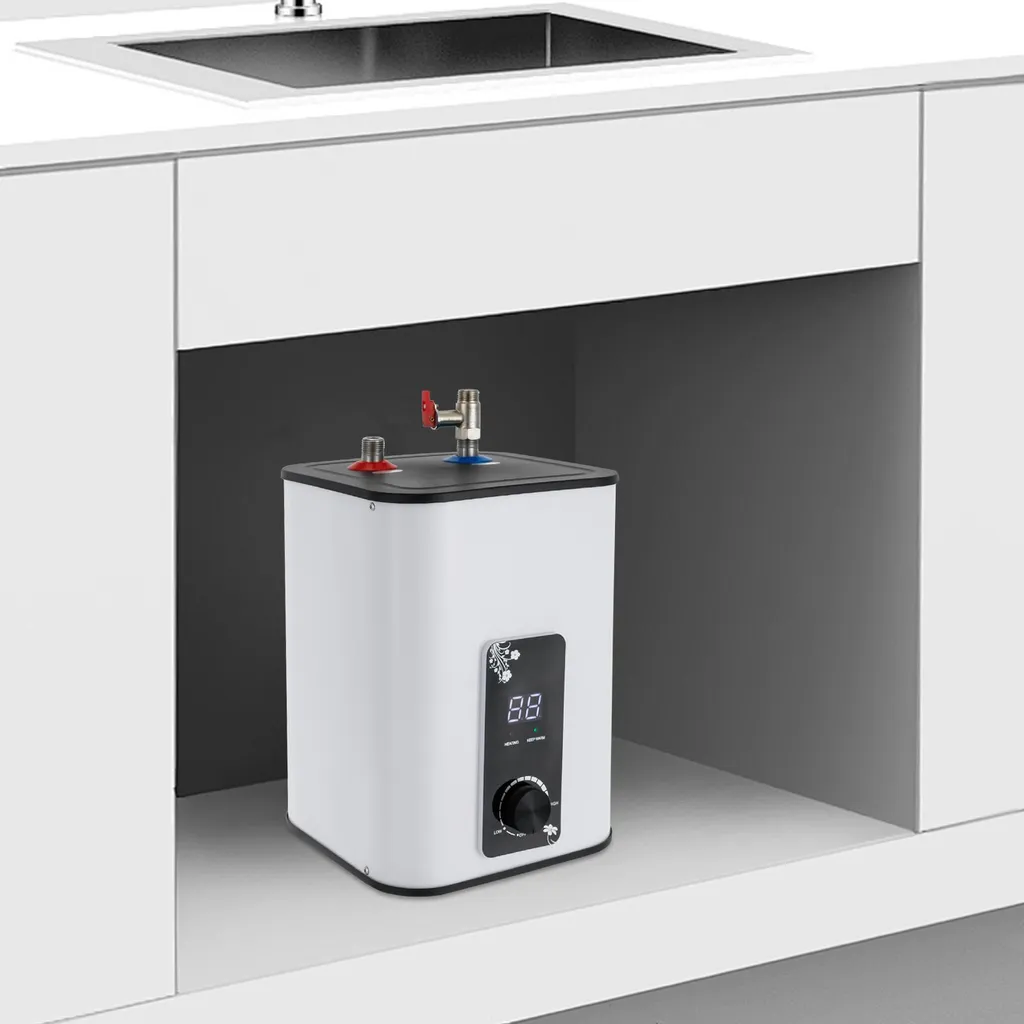 Bouilloire Électrique Dorée, Design Compact 1.2L, Chauffage Rapide Inox