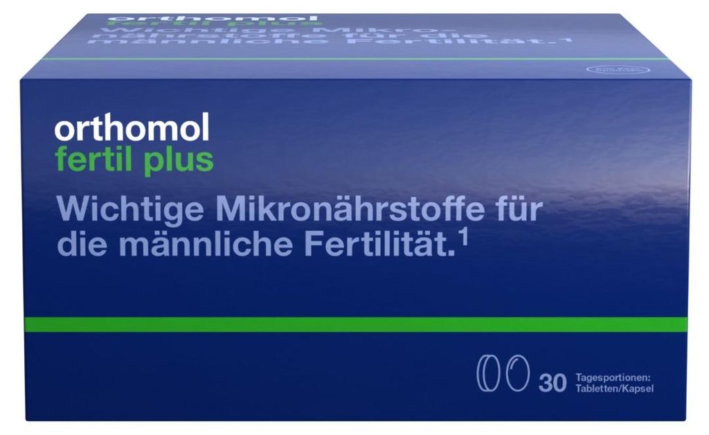 Orthomol Fertil plus - für Männer mit Kinderwunsch - mit Produktbild 