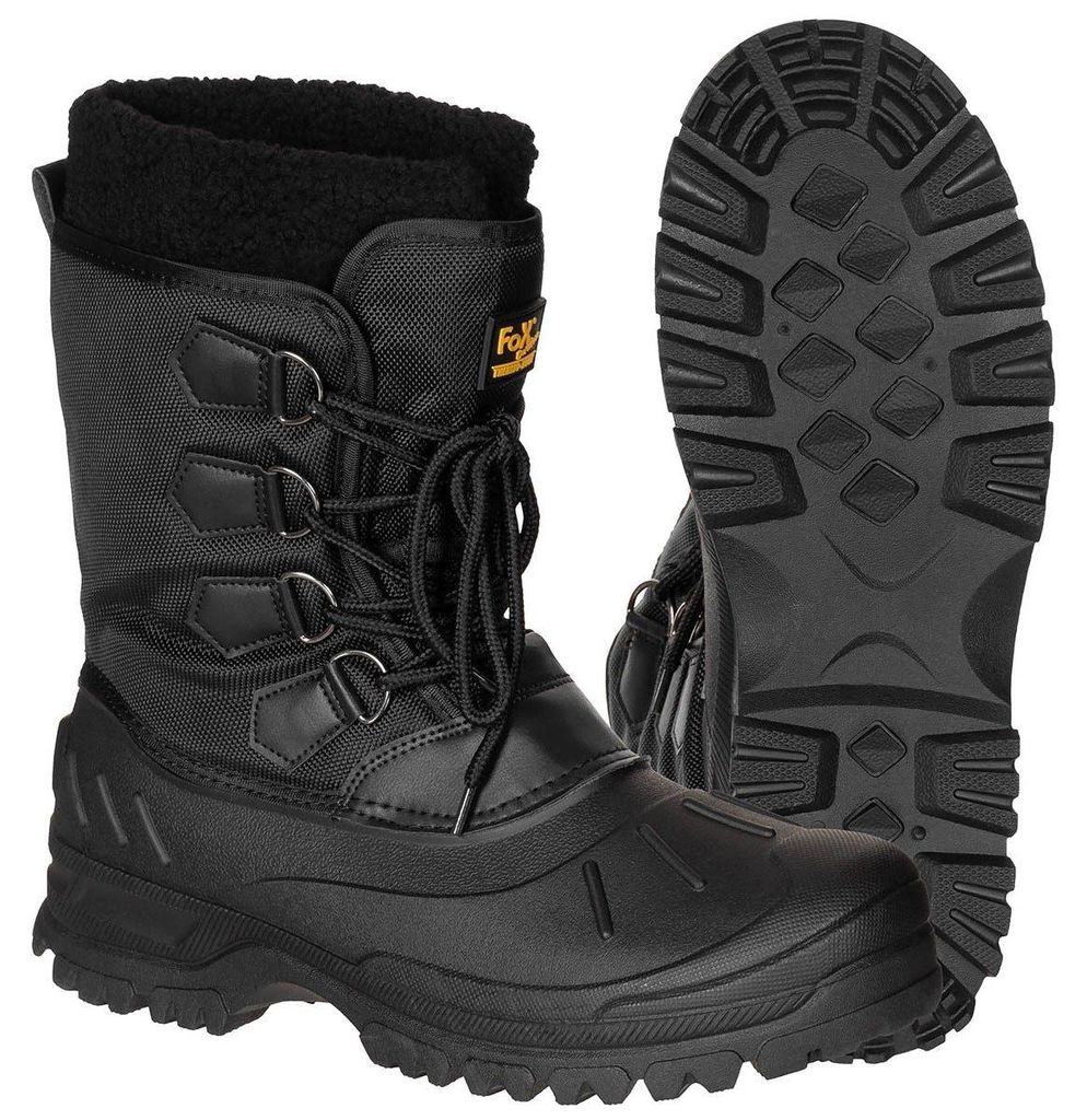Kälteschutzstiefel, geschnürt, schwarz 42 Produktbild 