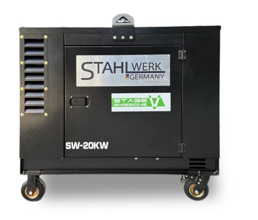 Stahlwerk SW-20KW Dieselgenerator 20kVA 230/400V Stage V Stromerzeuger Notstromaggregat