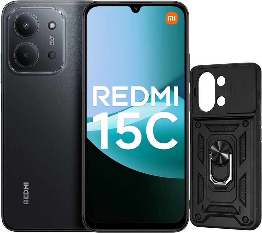 Smartfón Xiaomi Redmi 15C 8/256 Midnight Black Obrázok produktu 