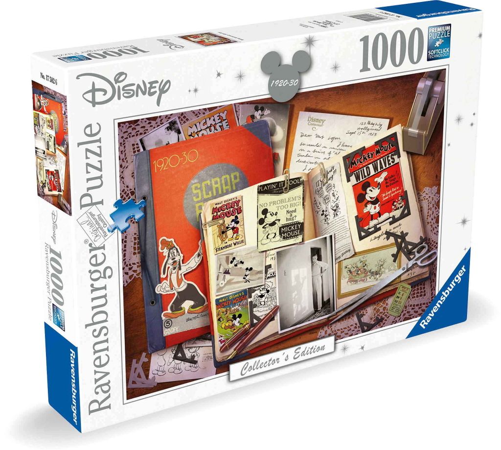 Disney Collector's Edition Puzzle 1920-1930 (1000 Teile) Produktbild 