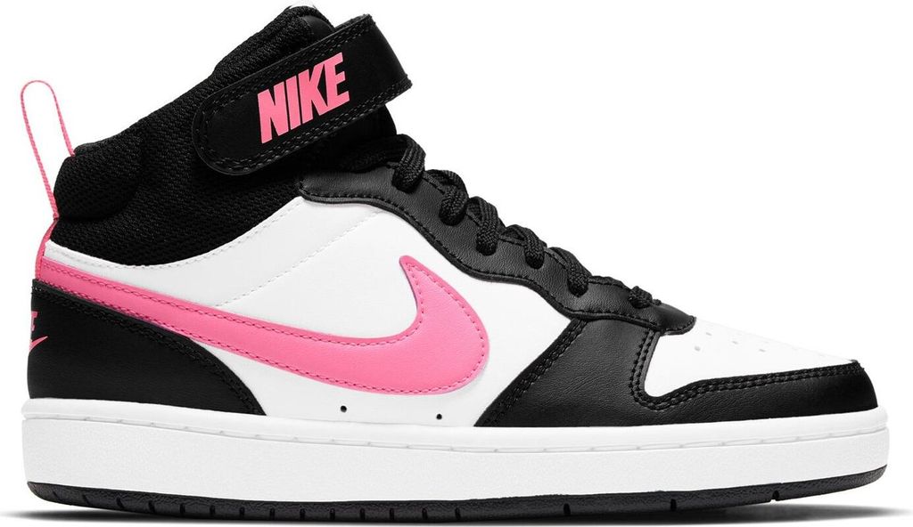 Nike Court Borough Mid 2 (Gs) Black/White-Black Black/White-Black 35.5