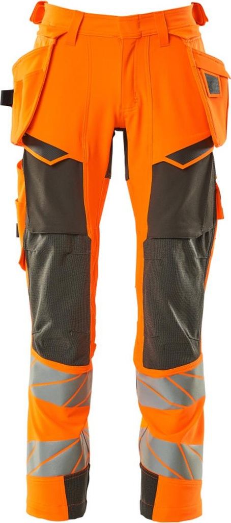 Mascot Warn-Stretchhose mit Hängetaschen 19031-711 Gr. 49K hi-vis orange/dunkelanthrazit