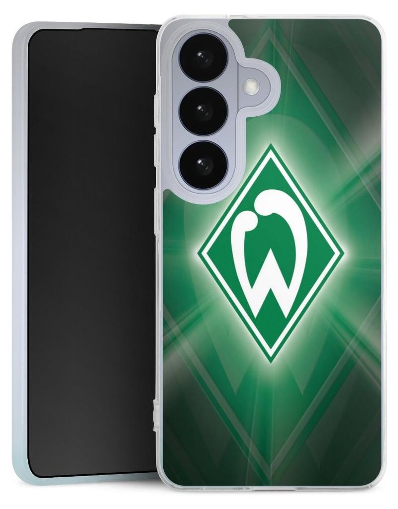 DeinDesign Slim Hülle für Samsung Galaxy S26 Silikon Case Ultra Dünn Handyhülle Offizielles Lizenzprodukt SV Werder Bremen Wappen