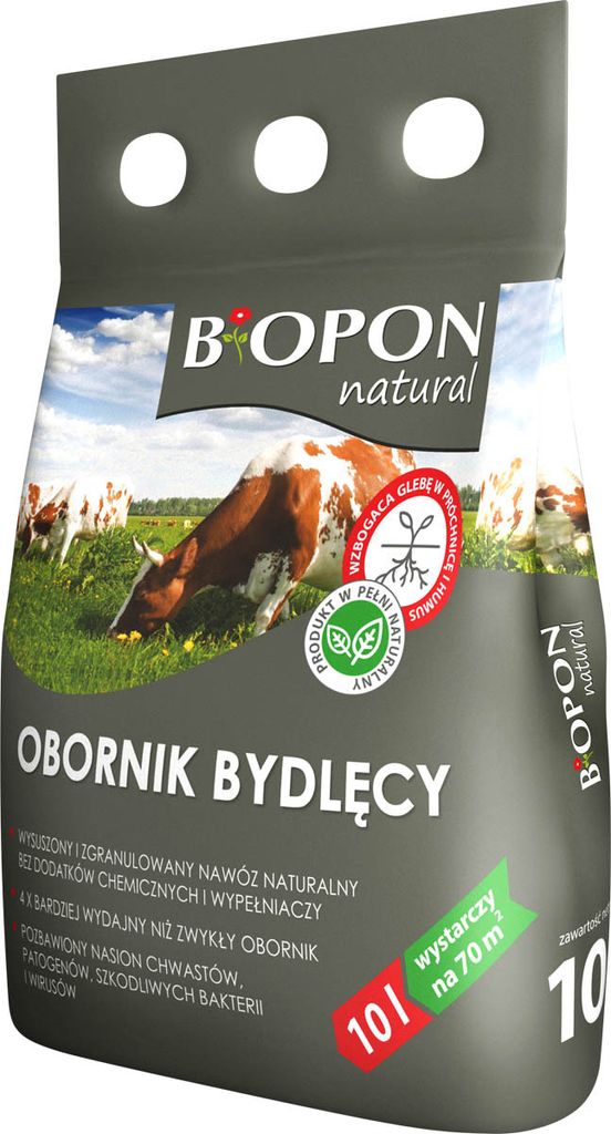 BIOPON Concime bovino granulato 10L Immagine del prodotto 