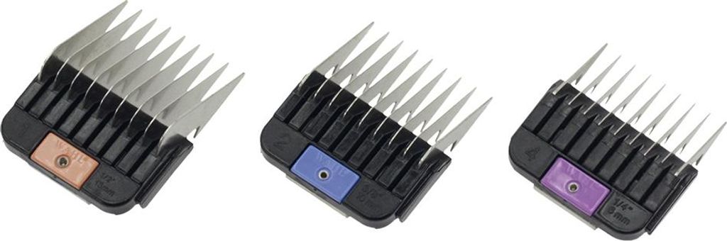 Zestaw 3 grzebieni mocujących Moser 5, 9 i 13 mm 1247-7445 Zdjęcie produktu 