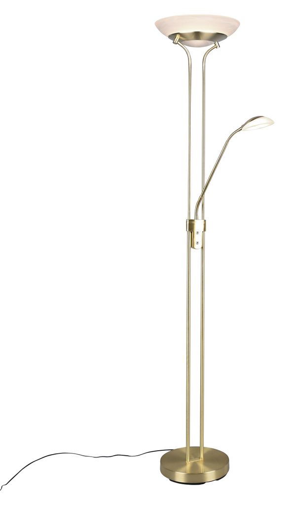 Trio - Stehlampe ORSON - Gold - 0x0x180 cm Produktbild 