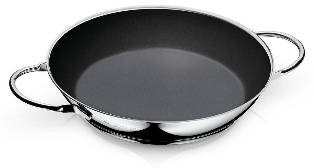 WMF 4000530640017, Rund, Serving pan, Schwarz, Edelstahl, Produktbild 