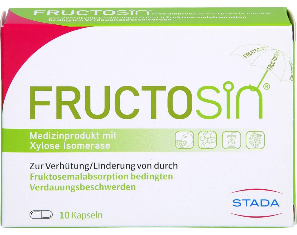 FRUCTOSiN kapsułki łagodzące dolegliwości trawienne Zdjęcie produktu 