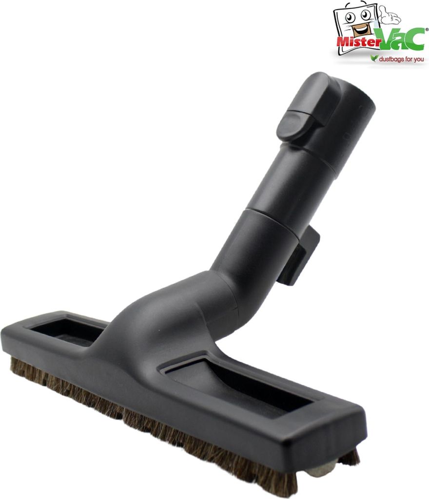 MisterVac Staubsaugerdüse Bodendüse Besendüse Parkettdüse Rosshaardüse + 2 gratis Filzrollen, kompatibel mit Samsung VC07F60JUVB/EG