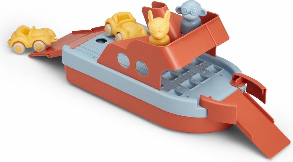 Viking Toys Fähre - recyceltes Kunststoff Boot Spielzeug