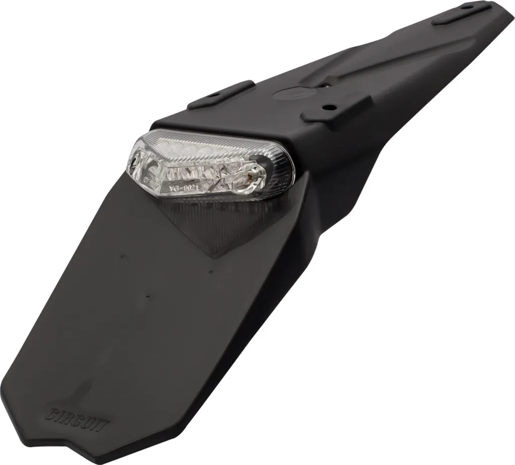 Support de Plaque d'Immatriculation LED pour Moto Enduro et Cross
