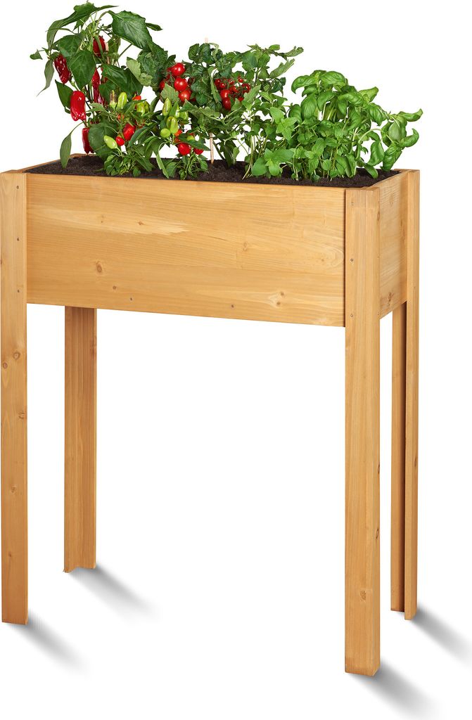 PARKSIDE® Garten Hochbeet Pflanzbbeet aus Holz ca. 84 x 98 Produktbild 