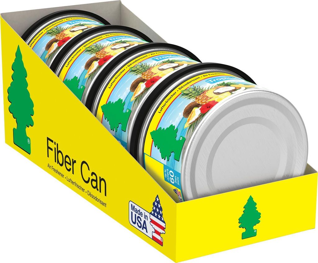 WUNDER-BAUM Duftdose 4er Pack I Langanhaltender Duft im Produktbild 