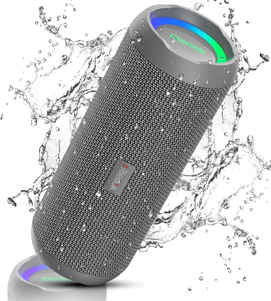 Speaker Bluetooth Impermeabile IPX7 per Feste - 30H di Musica
