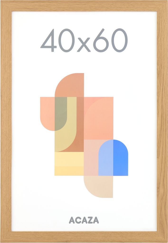 ACAZA Bilderrahmen - Bilderrahmen 40x60 cm - Eiche warm - Produktbild 