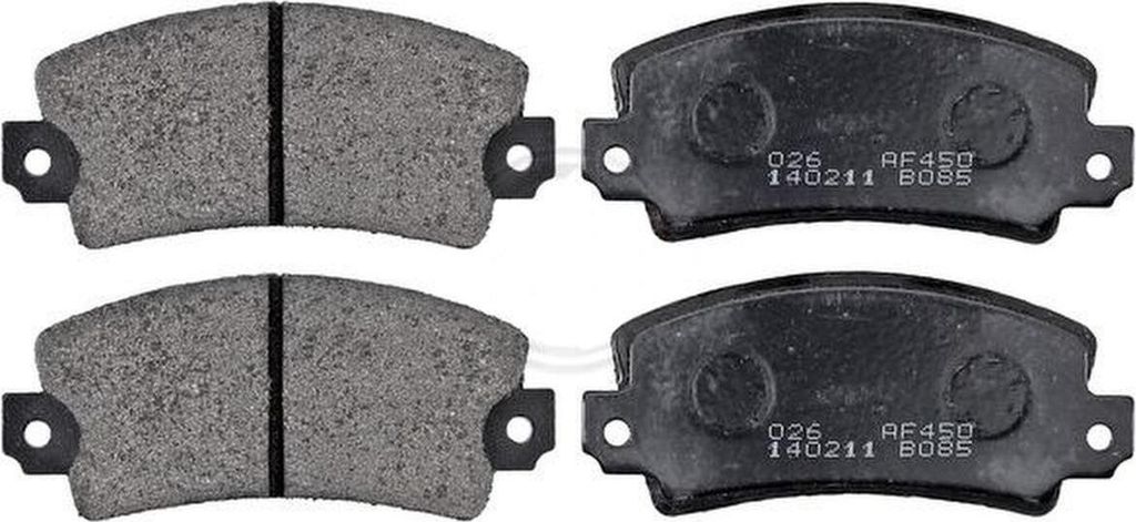 Bremsbelagsatz für Verschleißwarnanzeige 16 mm A.B.S. für u.a. RENAULT 12