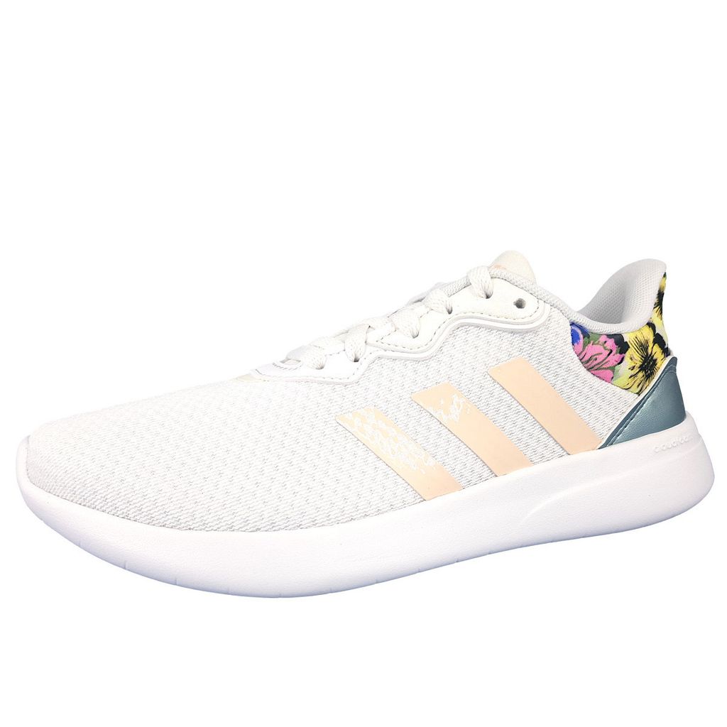 adidas QT Racer 3 Damen Trainingsschuh in Weiß, Größe 5.5