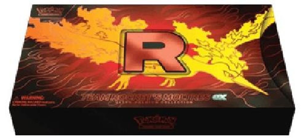 Pokemon Team Rockets Moltres ex Ultra-Premium Collection
