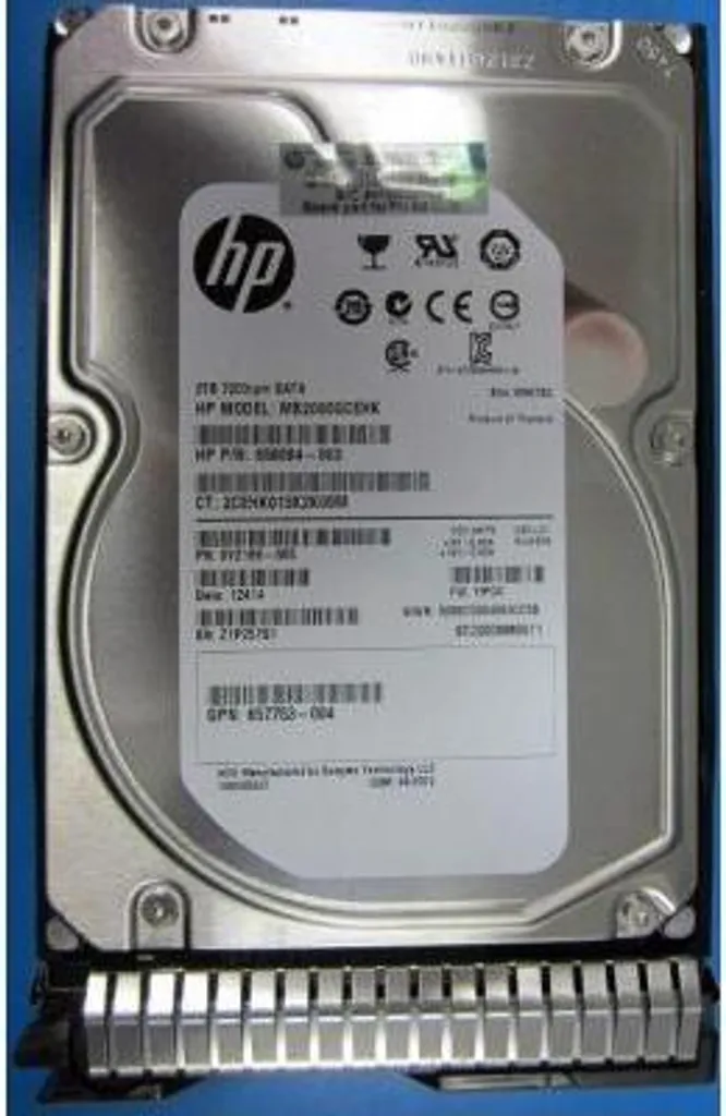 Disque HDD HP 2To 7200 RPM hot-plug pour une haute disponibilité