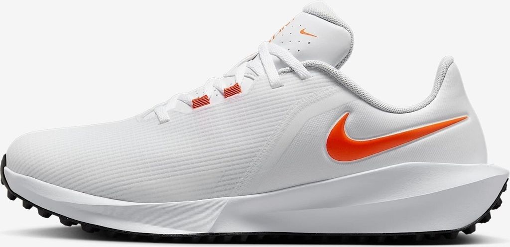 Nike Infinity G '24 Unisex White/Safety Orange 42,5 Herren Golfschuhe