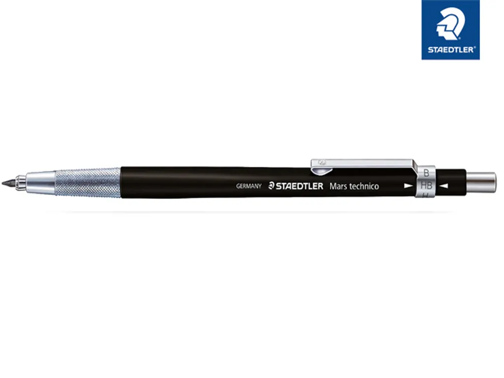 Staedtler 780 C-9 Mars Technico: Portamine Design Nero 2mm - 3
