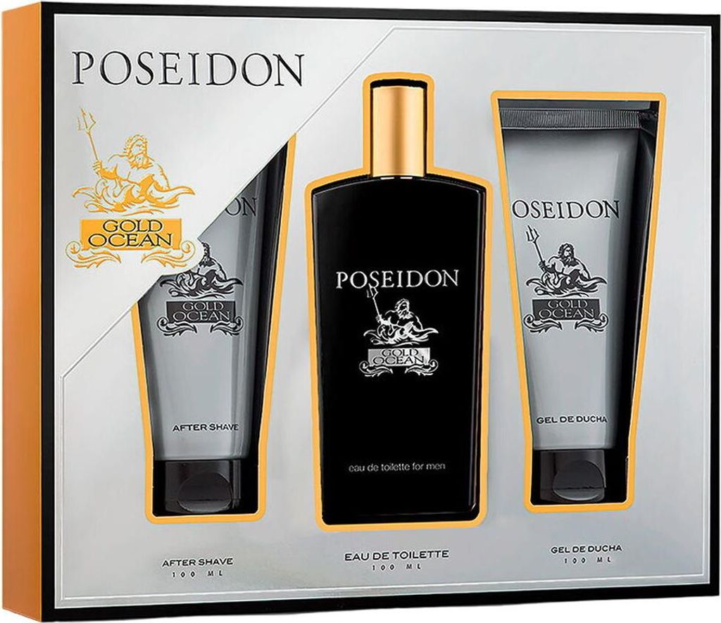 Poseidon Gold Ocean Para Hombre, Set De 3 Unidades Imagen del producto 