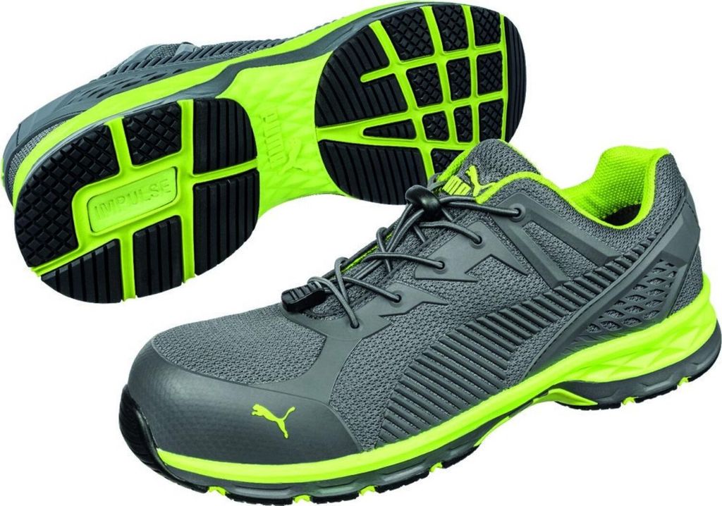 Halbschuh 643880 S1P ESD grau/limette Gr.41 Puma