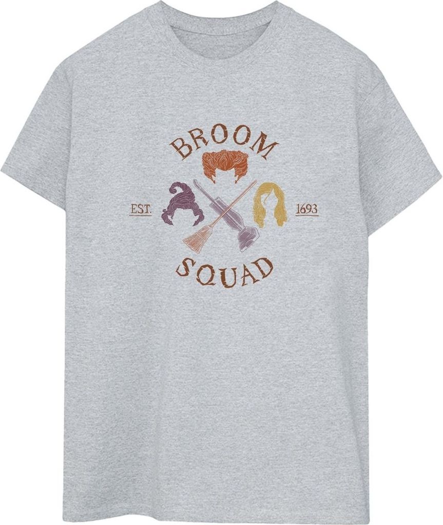 Disney - "Hocus Pocus Broom Squad 93" T-Shirt für Damen BI20167 (XL) (Grau)