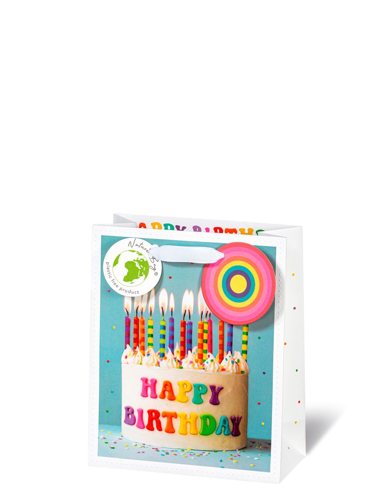 Geschenktasche - Medium – Buch Format23x19x9 cm - Cake & Candles