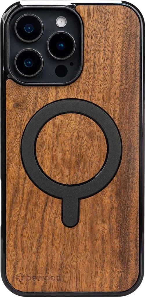Bewood Holzhülle für iPhone 16 Pro Max IMBUIA mit MagSafe