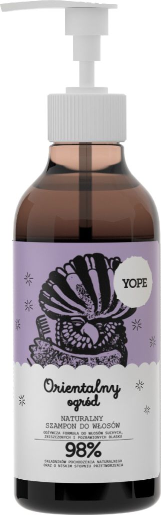 YOPE Naturshampoo für Orientalisches Gartenhaar 300ml
