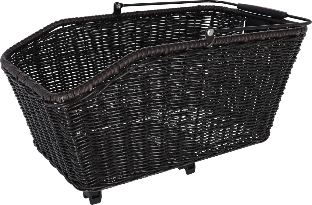 Panier Vélo KLICKfix Structura GT – Marron 2016, Pour Porte-bagages, Léger, Avec Poignée, Fixation GTA