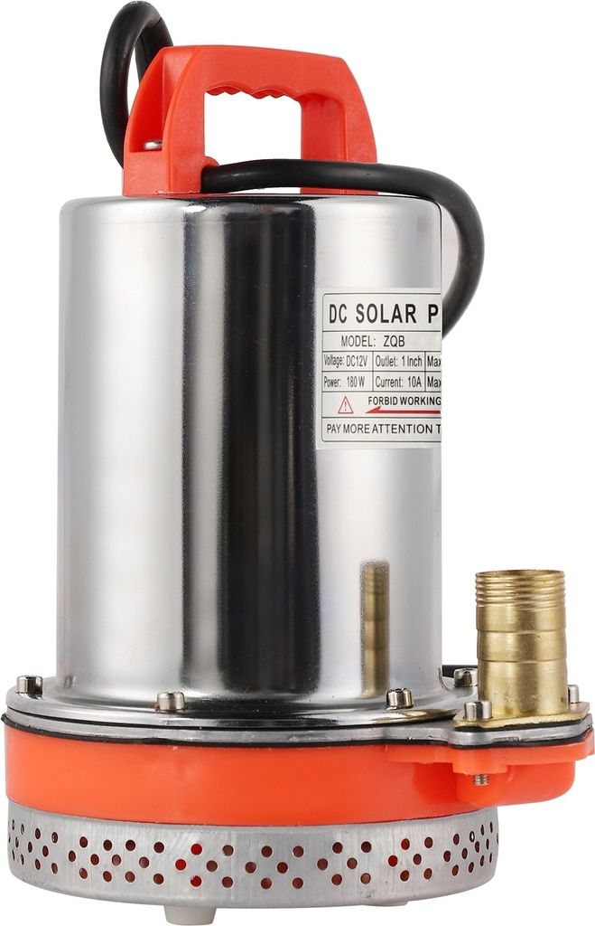 DC-Tauchpumpe, Solar-Schwimmbadreinigungswerkzeug, 8 Meter Hubhöhe mit 2,1 Meter Kabel