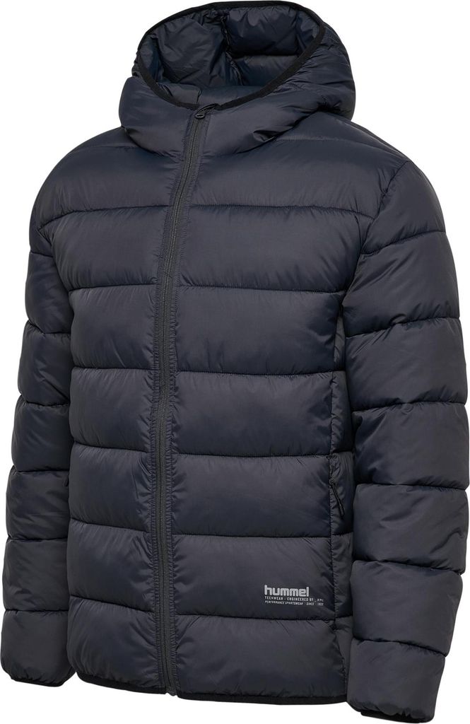 Hummel Hmllightweight puffer jacket - ebony, Größe:2XL