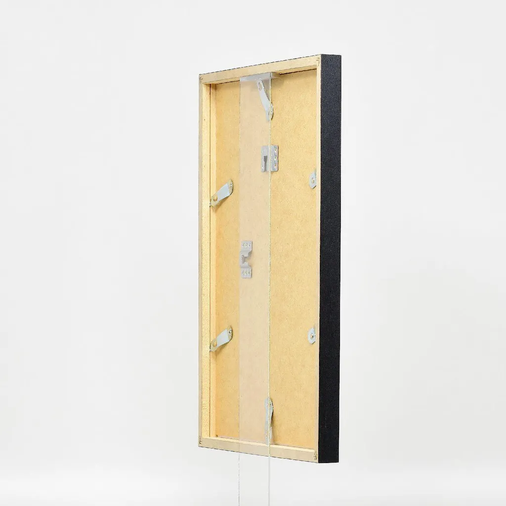 Cornice Legno Effect Argento 24x30 Profilo 42 - Vetro Acrilico - 10
