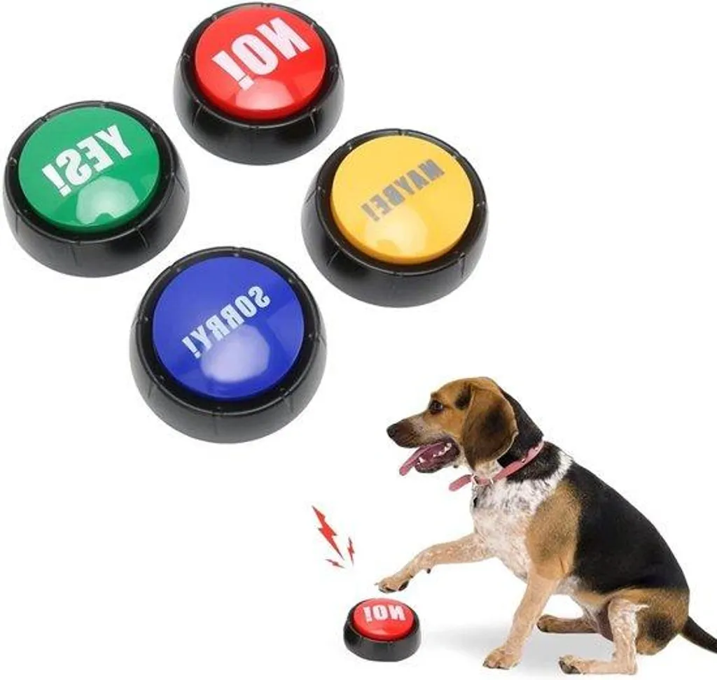 Boîtier d'accoutumance sonore pour chat et chien - Éducation 4 sons ABS