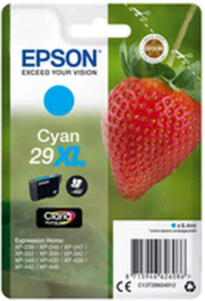 Epson 29XL Cyan Claria Home Ink cartouche d'encre originale haute autonomie