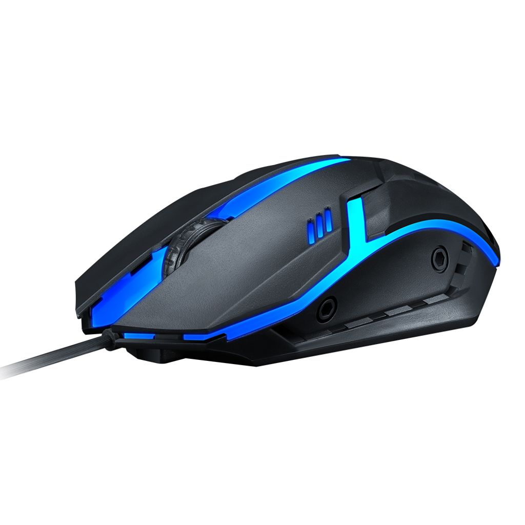 T-WOLF V1 Kabelgebundene Gaming-Maus 3 Tasten 7 Bunte Hintergrundbeleuchtung 1200 DPI Bueromaus Eingebaute Gewichte fuer Laptop / PC