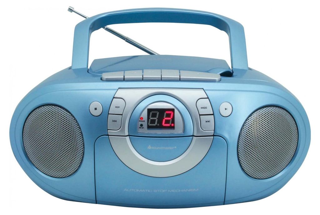Soundmaster SCD 5100, Couleur:Bleu Image du produit 