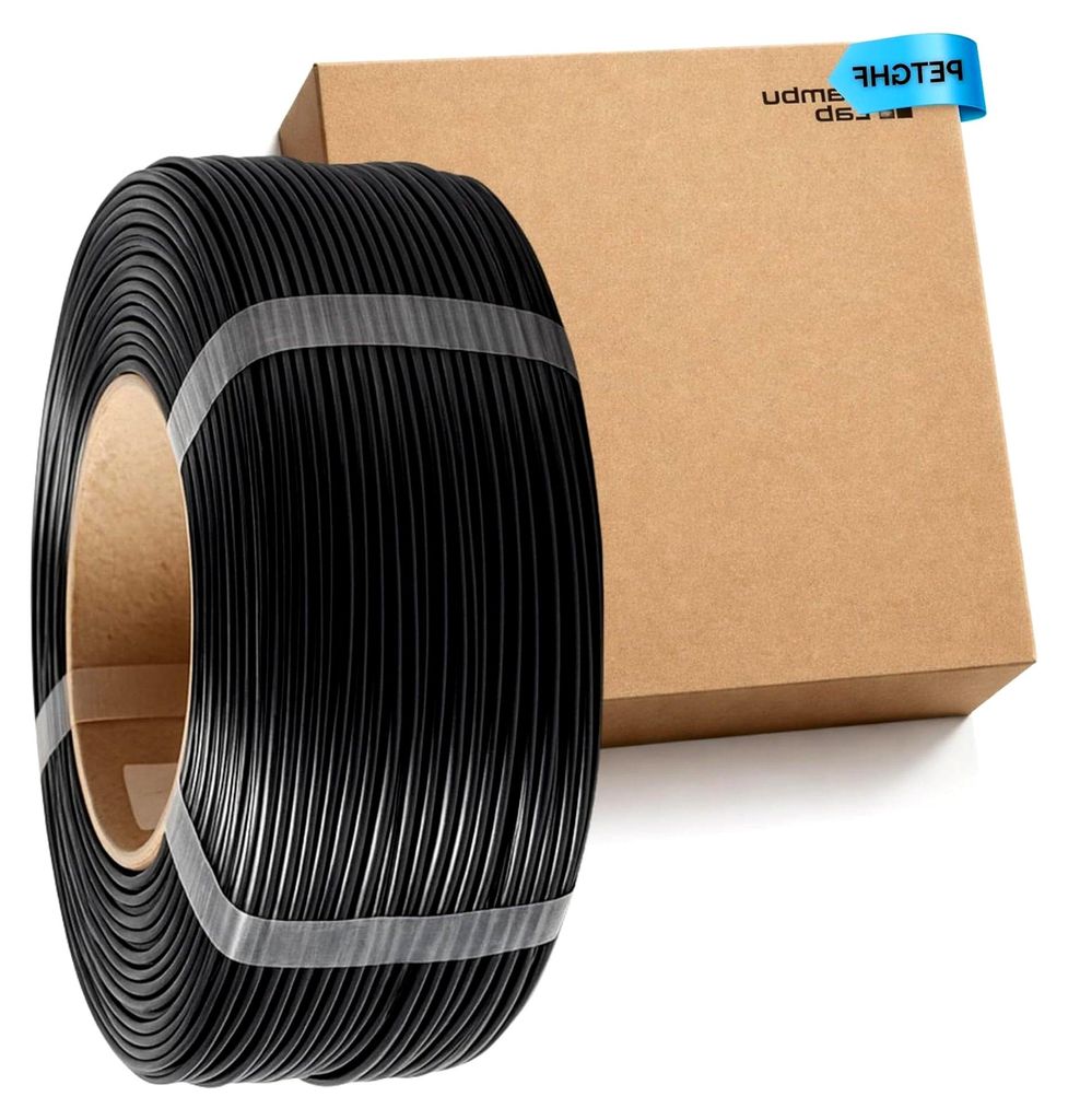 PETG HF Nachfüllfilament mit RFID-Chip für Bambu Lab Bambulab AMS P1S P2S P1P X1C H2D H2C H2S Zubehör Rolle PET-G High-Flow Spule 3D-Drucker sch...