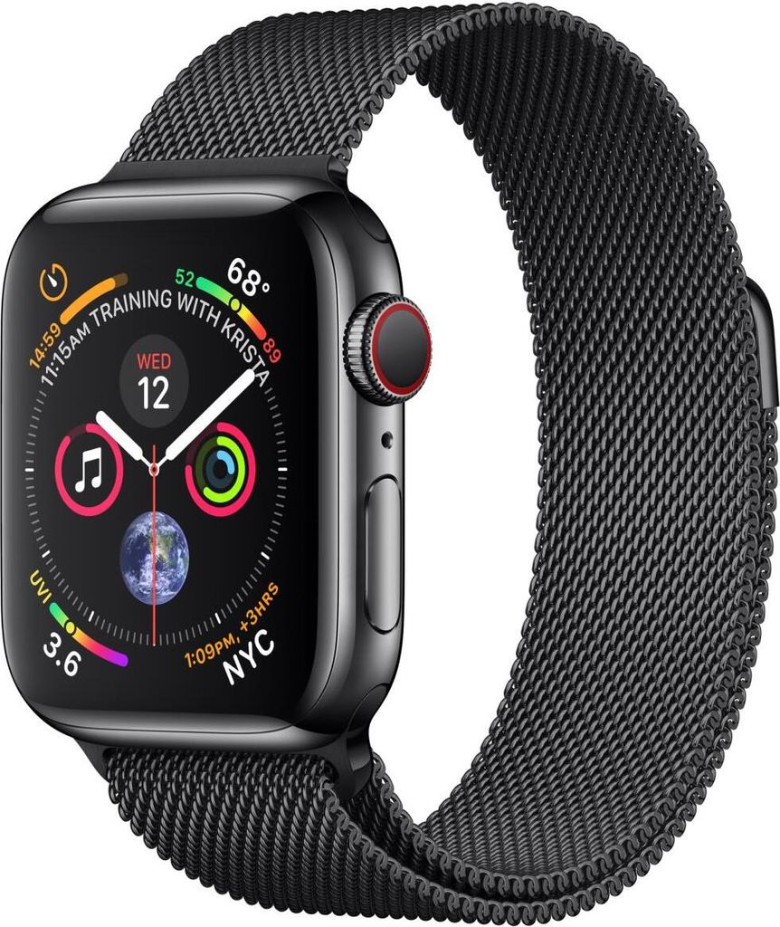 Apple WATCH Series 4 40mm GPS+Cellular Edelstahlgehäuse Produktbild 